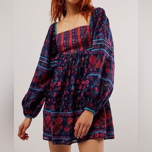 Free People Endless Afternoon Mini Dress Womens Size Medium